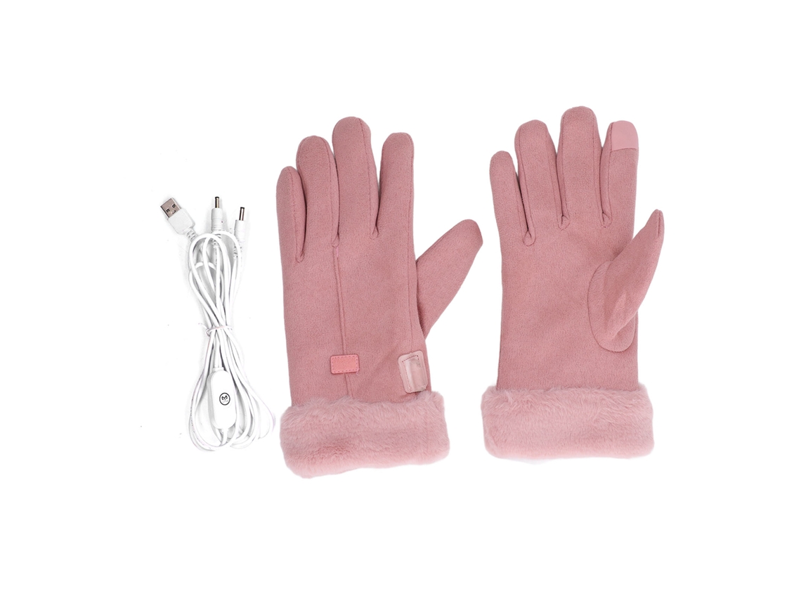 2026-guantes Calentados Eléctricos Usb De Dedos Completos Para Mujer Guantes Calefactantes Invierno Para Ciclismo Al Aire Libre