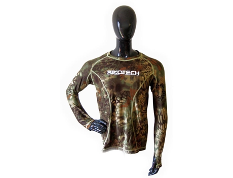 Rash Guard Cryptik Rock Verde Castanho Lpikotech