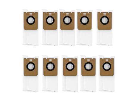 10 bolsas de polvo para repuestos de aspiradora Dreame Bot Z10 Pro