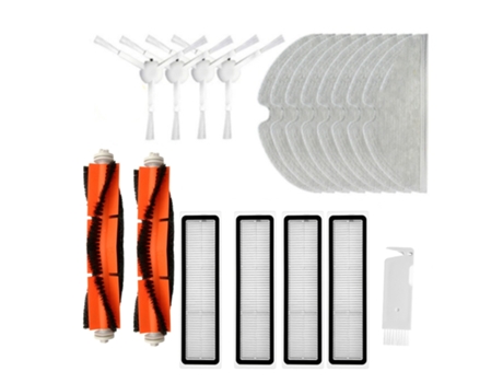 Piezas de aspiradora robótica para Dreame Bot L10 Pro D9, Kits de filtros de Cepillo Lateral principal, trapo de fregona