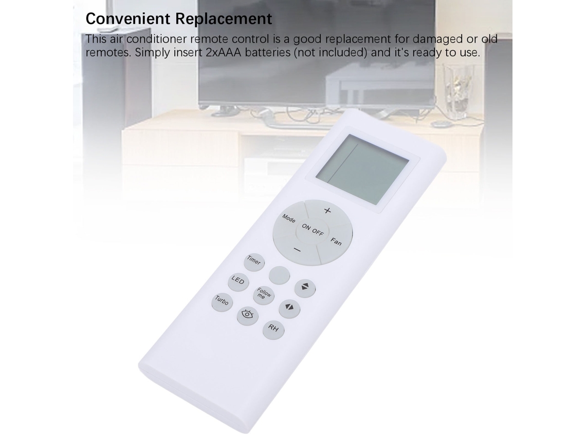 Control Remoto Para Reemplazo De Aire Acondicionado Rg66b8(2h) Bgef Rg66b9(2h) Bgefu1