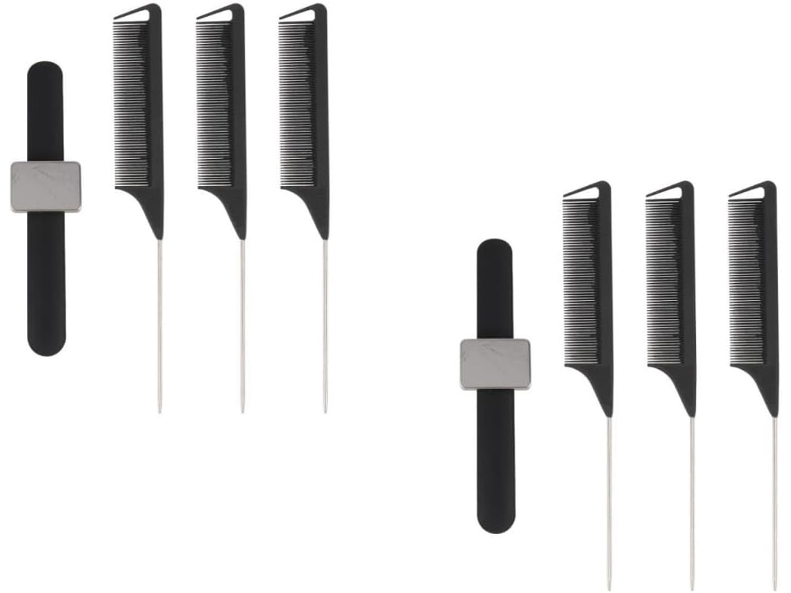 Juegos De Herramientas Para Peinar Con Soporte Para Horquillas Y Peines De Cola: Una Herramienta Práctica Para Peluqueros.