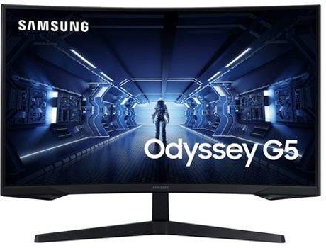 Monitor SAMSUNG C27G55TQB (27" - QHD - 144 Hz)