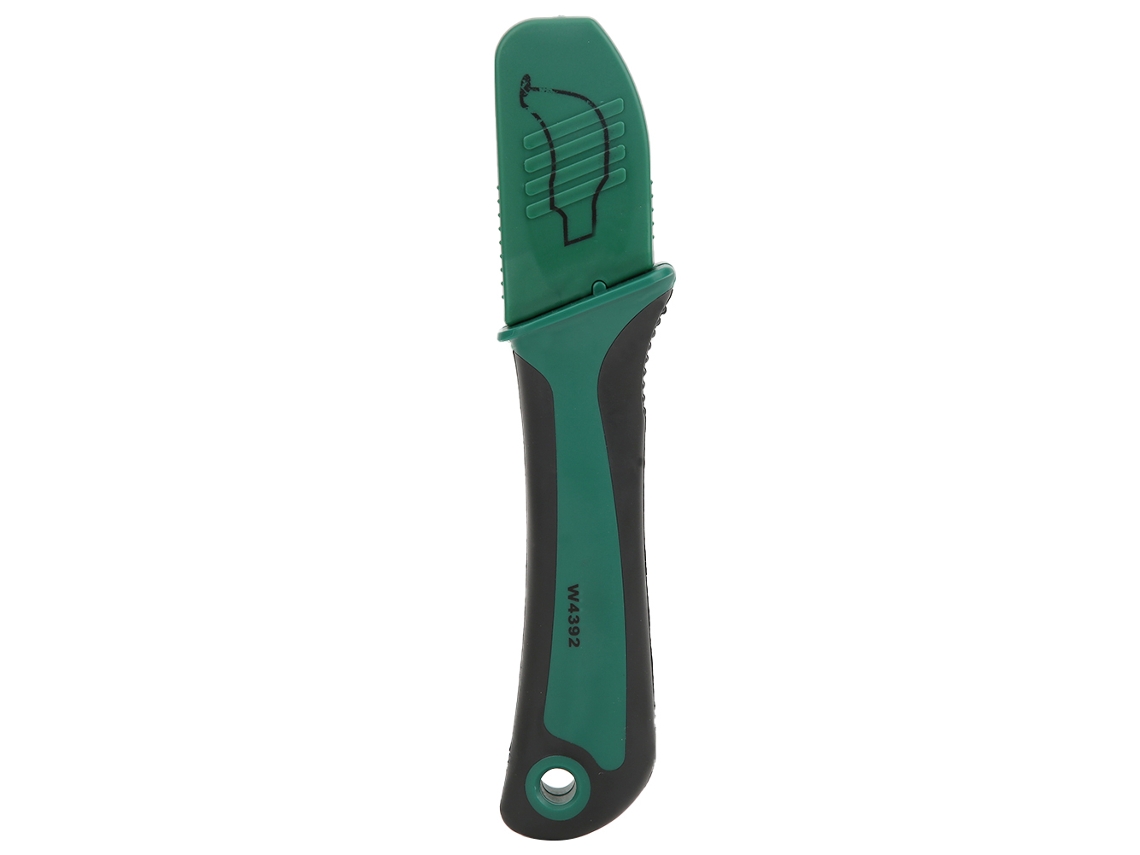Herramienta De Electricista Para Pelar Cables Y Alambres Con Punta Curva, Acero Aleado W4392