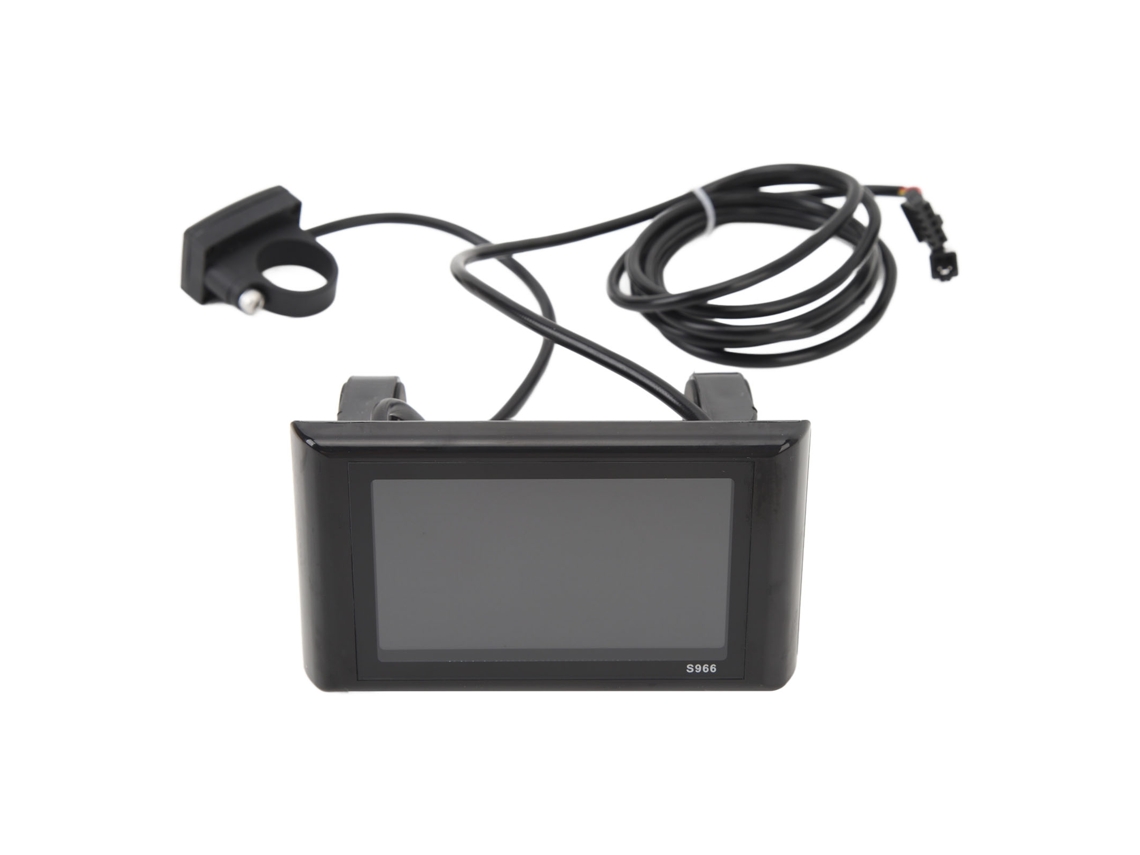 Panel LCD Rebe-panel S966 para bicicleta eléctrica de 24-72 V, resistente al agua y ligero.