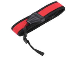 Correa De Hombro Antideslizante Elástica Absorbente De Impactos Portátil Universal Para Cámara Digital (rojo Negro)