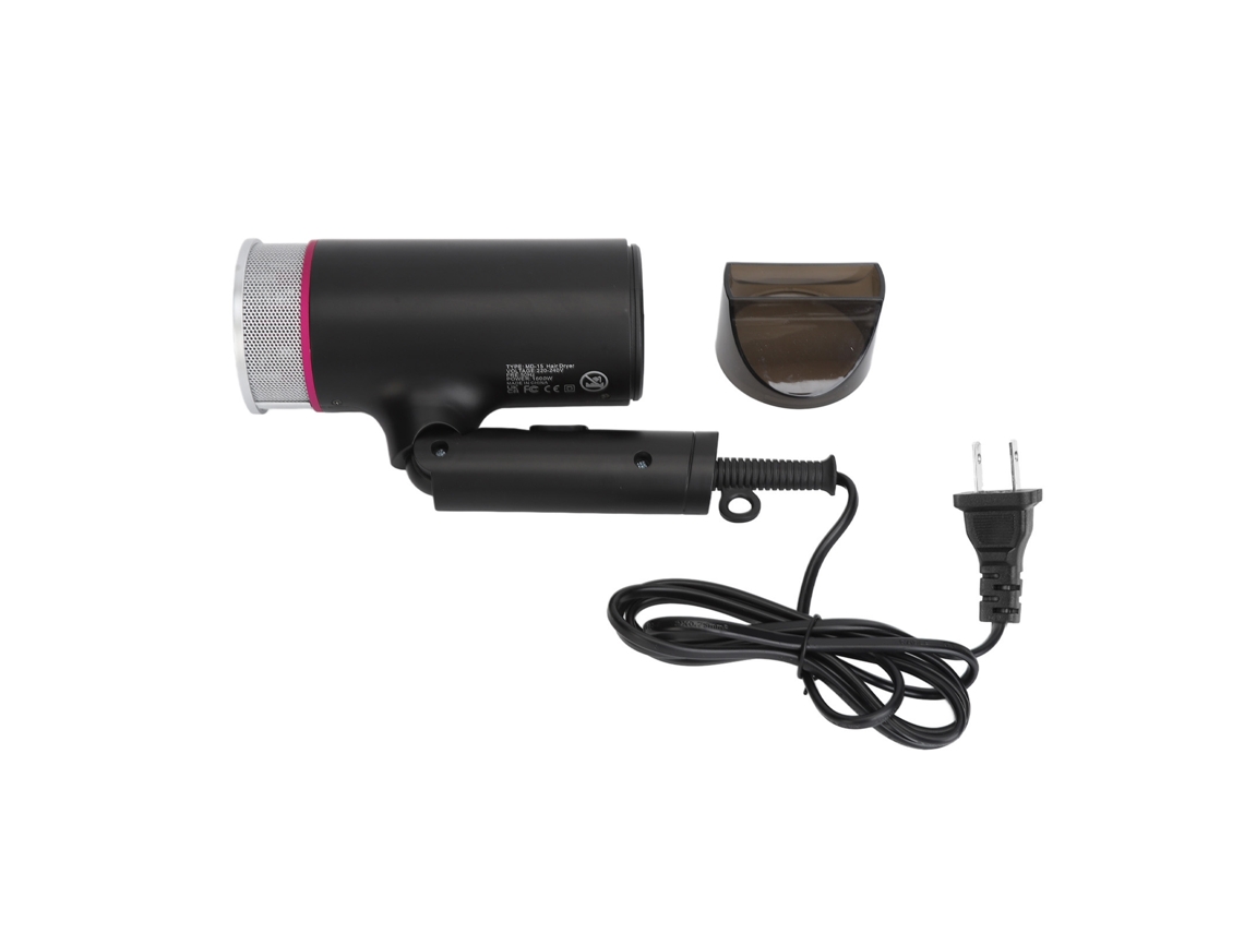 Secador De Pelo Iónico Profesional De 1200 W, Secado Rápido Con Accesorios Y Protección Contra Sobrecalentamiento. Enchufe Estadounidense De 110-120 V.