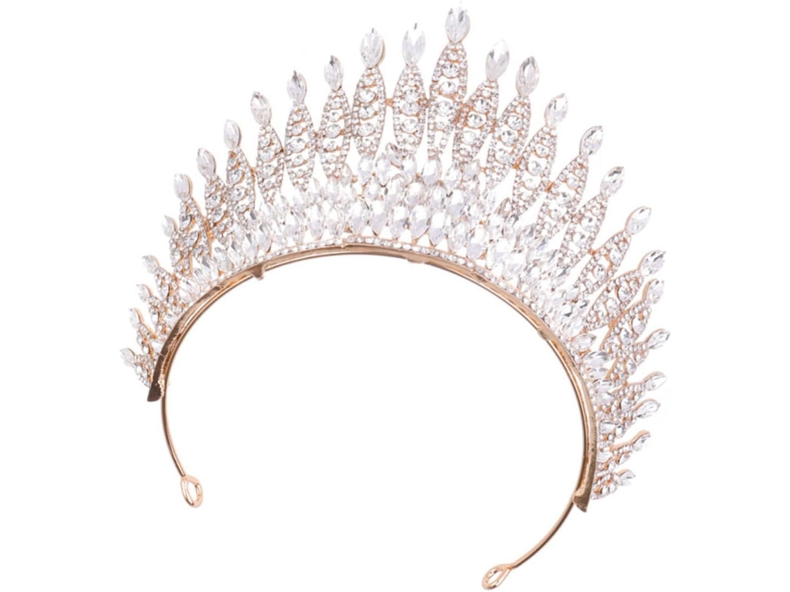 Tiara Decorativa De Corona Nupcial Para Baile De Graduación, Cumpleaños Y Fiestas.