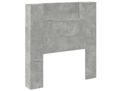 Cabecero Gris 100x16,5x103,5 cm Madera Procesada MAISON EXCLUSIVE