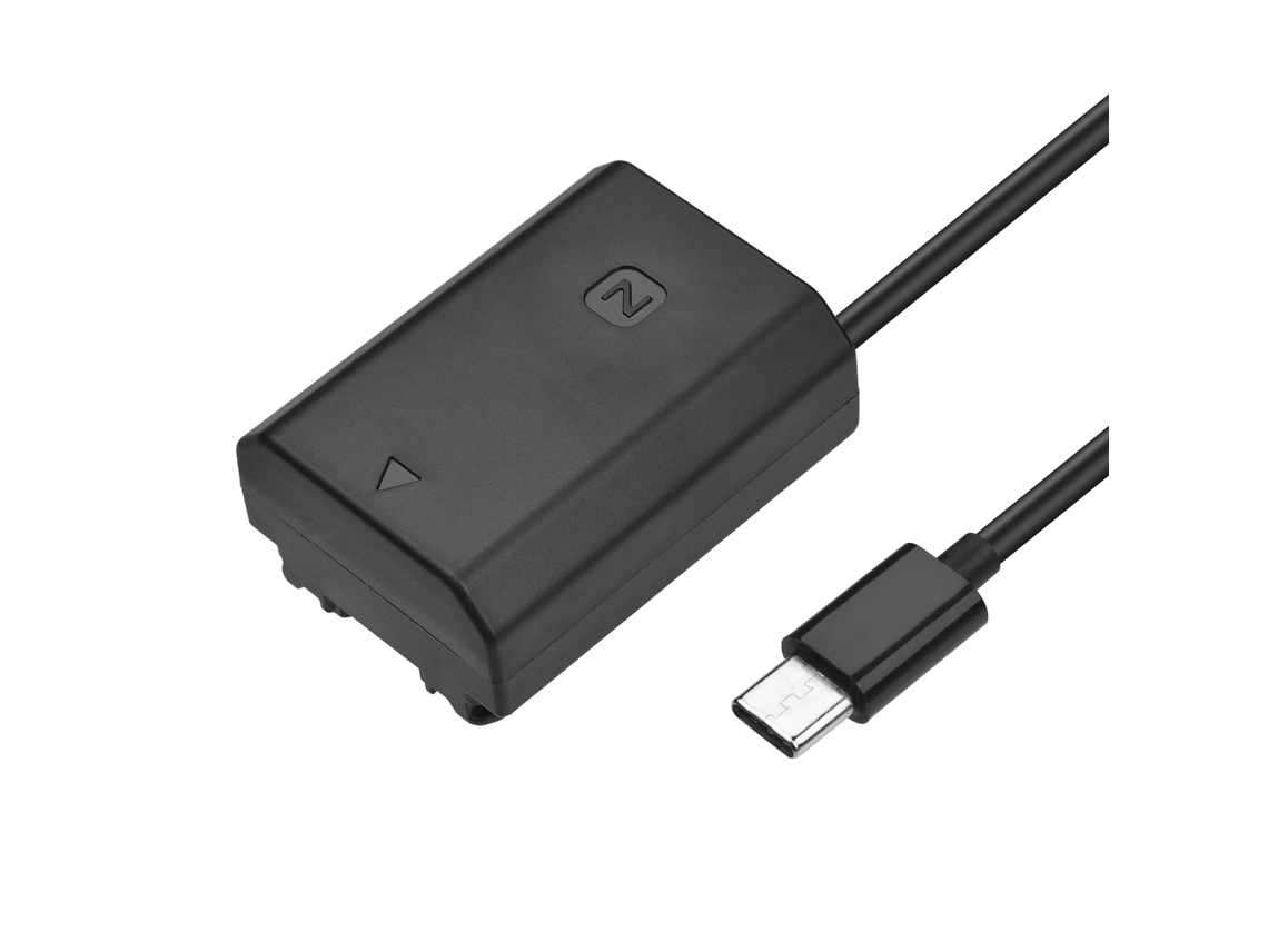 Conector Dc Batería Falsa Np-fz100 Adaptador De Alimentación Ac Para Sony Np-fz100