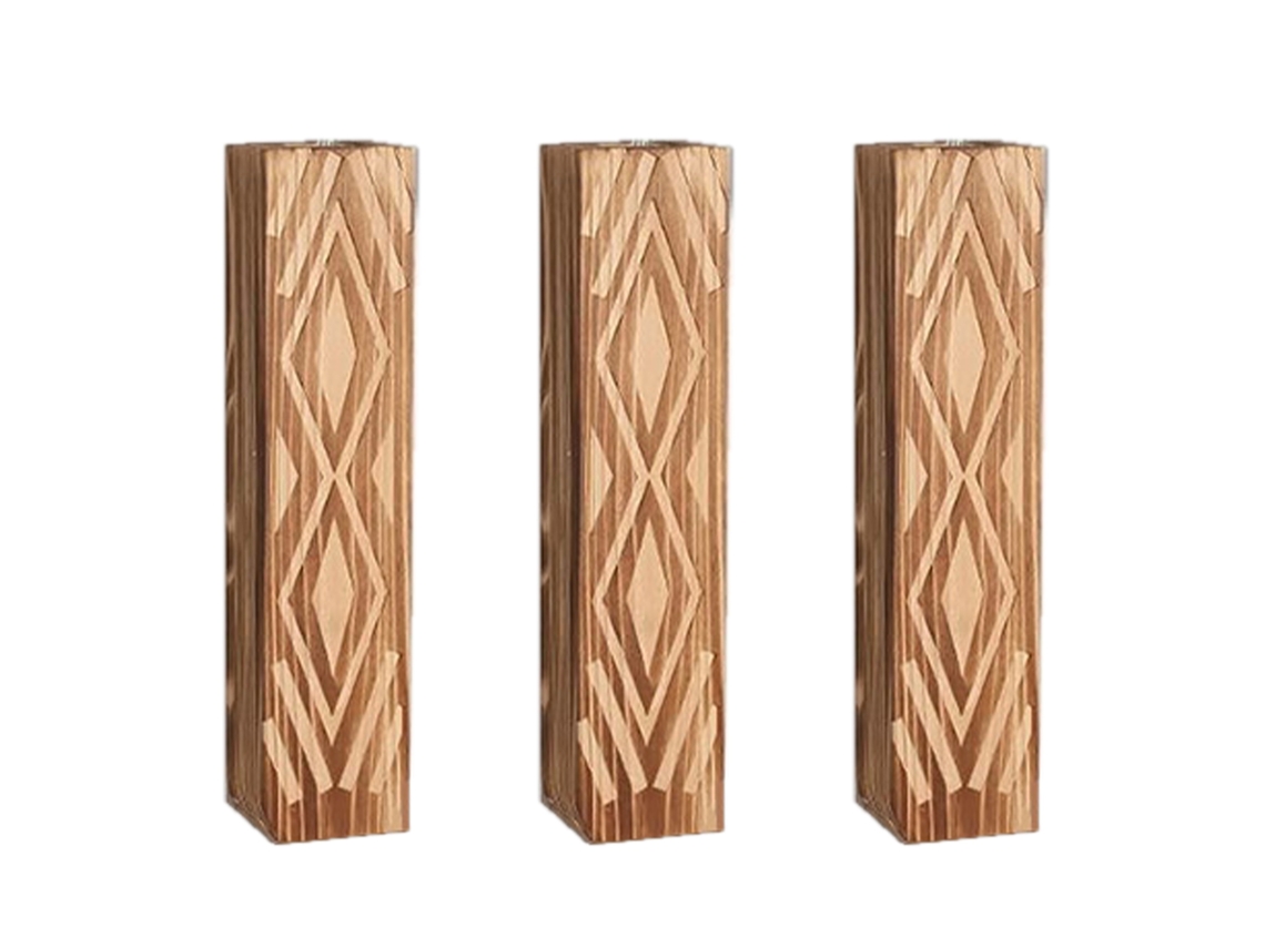 Jarrón de pared de estilo bohemio de 3 piezas Worten