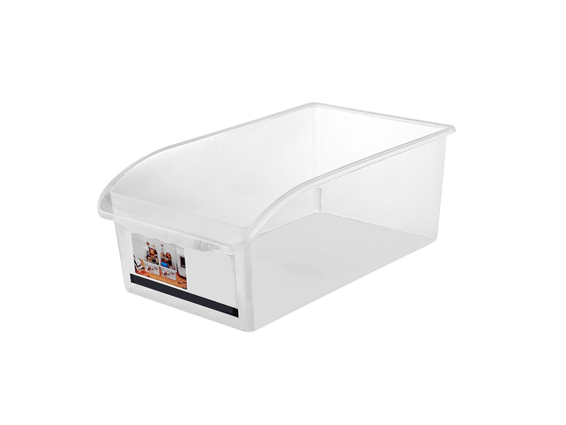 Caja Organizadora De Plástico Transparente Para Congelador, Estilo Cajón, Para Refrigerador.