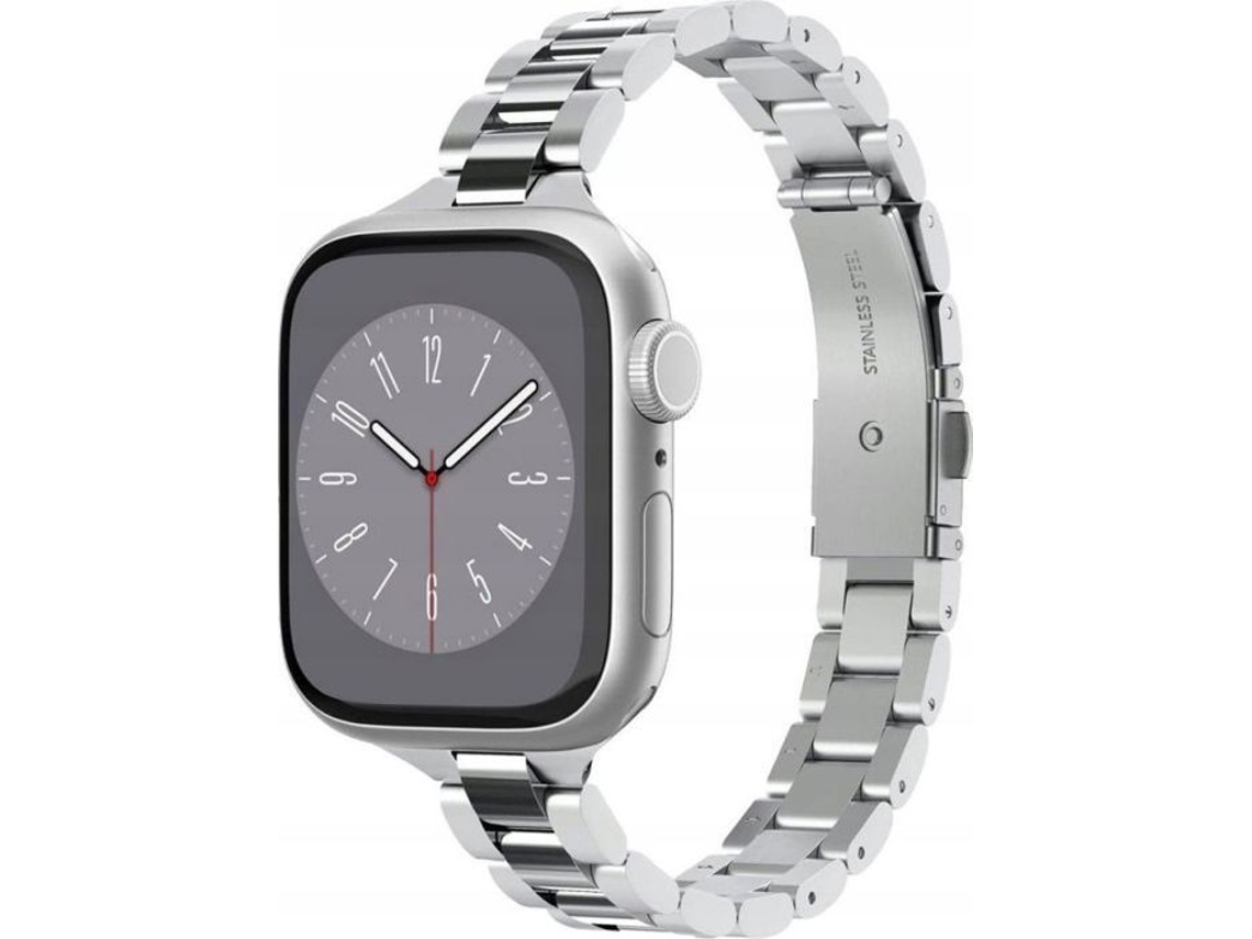 Amp06357 Pulsera Modern Fit 316l, Plata Apple Watch 41 Mm/40 Mm/38 Mm Spigen