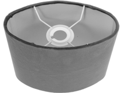 Lámpara de mesa ovalada de tela suave con máxima protección para sala de estar y dormitorio. SFUSHOS