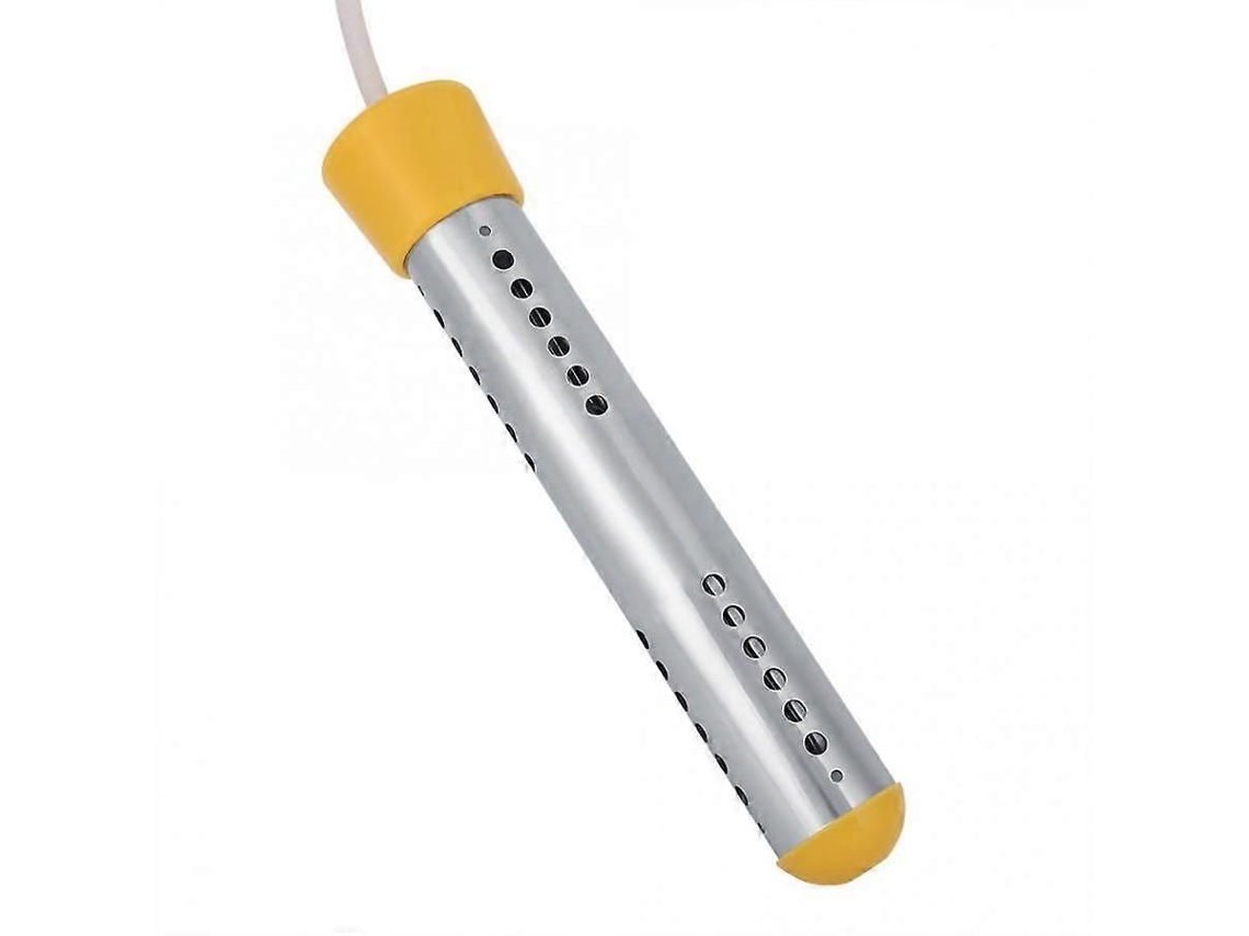Calentador de agua eléctrico de 1500 W, 220 V, con calentamiento instantáneo por inmersión, ideal para piscinas, protección antiescaldaduras, uso doméstico, GOKOCO