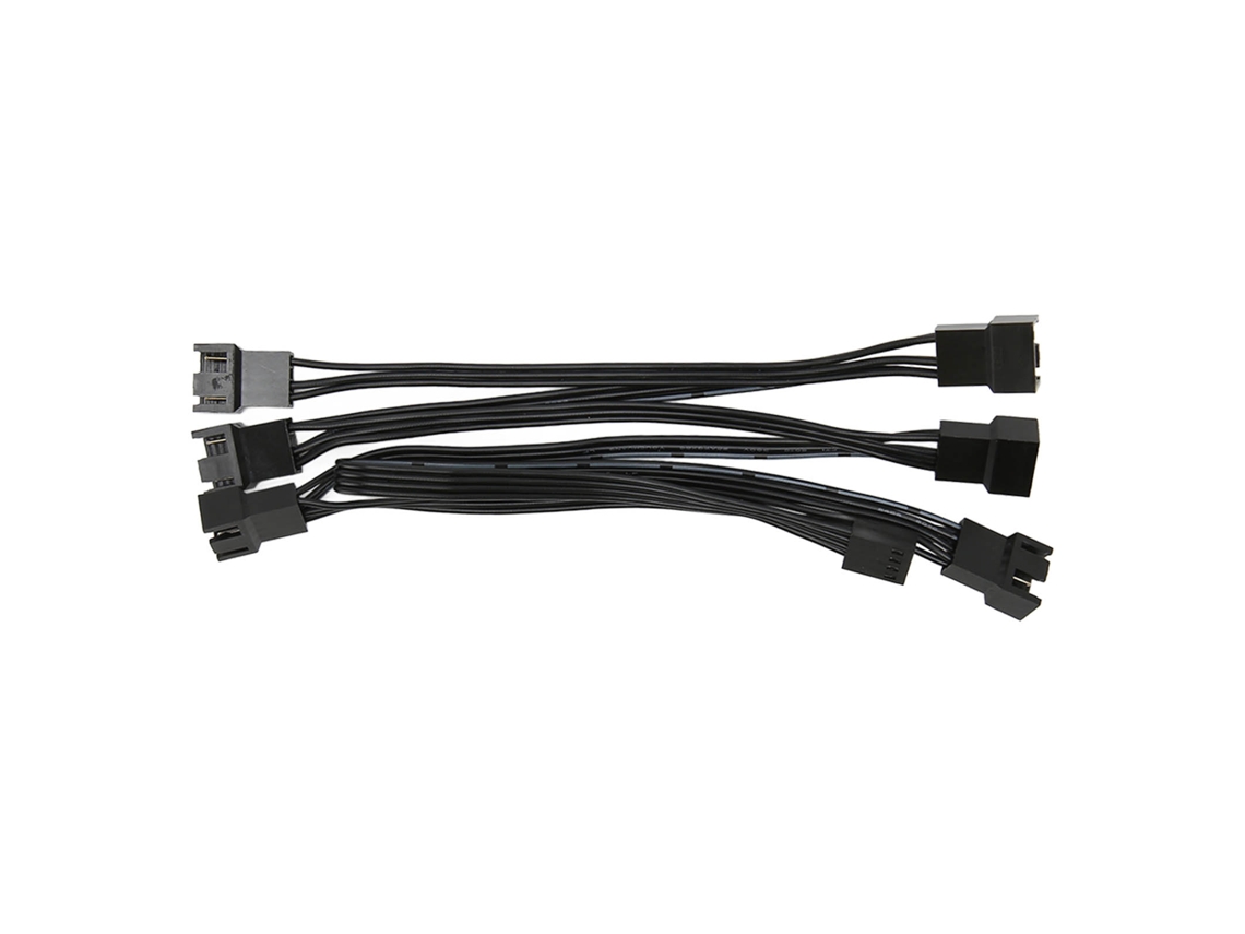 Cable de extensión PWM de 4 pines para ventilador de PC y placa base (2 unidades)