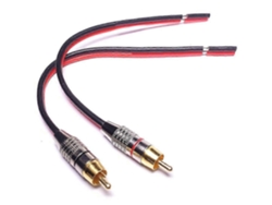 Adaptador de cable RCA para altavoces de 2 canales, 0,3 m