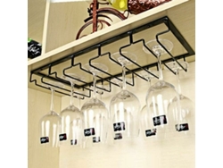 Portavasos de vino - Con 5 rieles para 10-15 copas