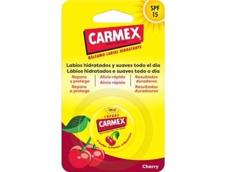 Bálsamo Labial CARMEX de Cereza en tarro SPF 15 (7,5 g)