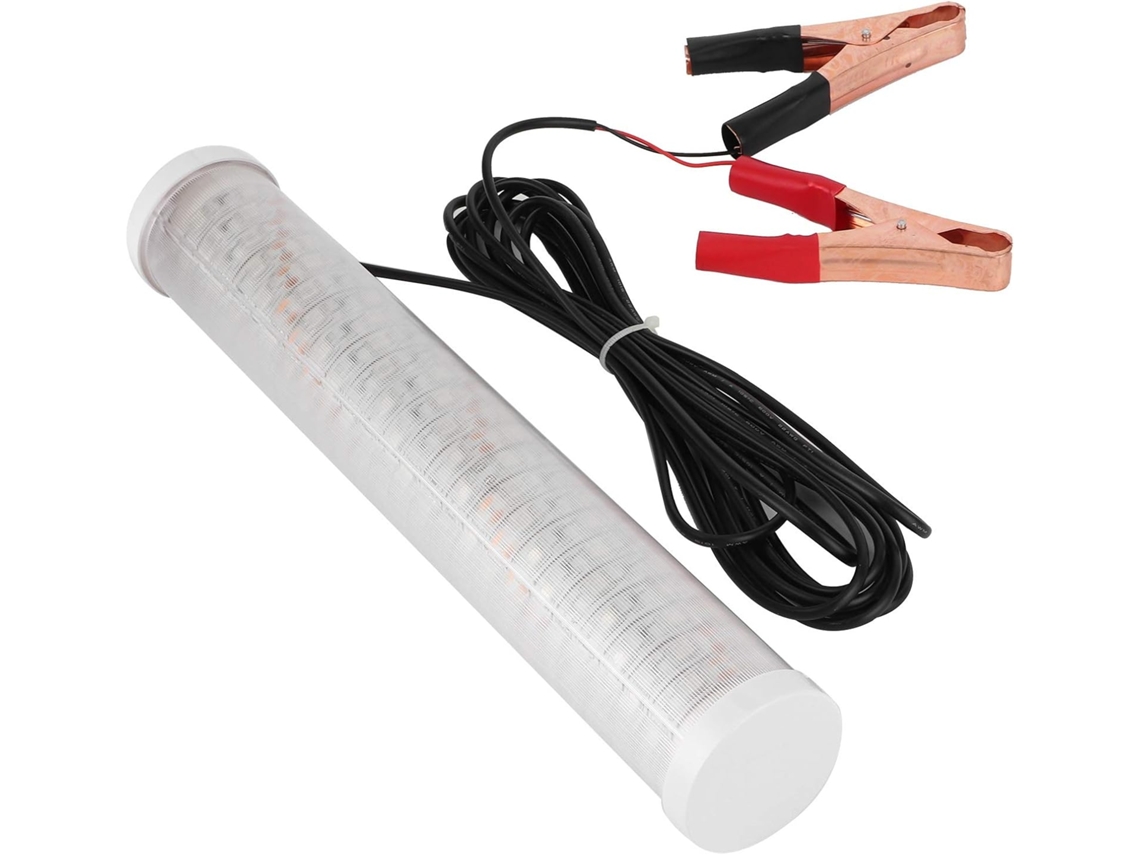 Led Poisson Attire Lumière Etanche Pour Quais De Bateau Pêche Nuit Cable Verde 30w 5m