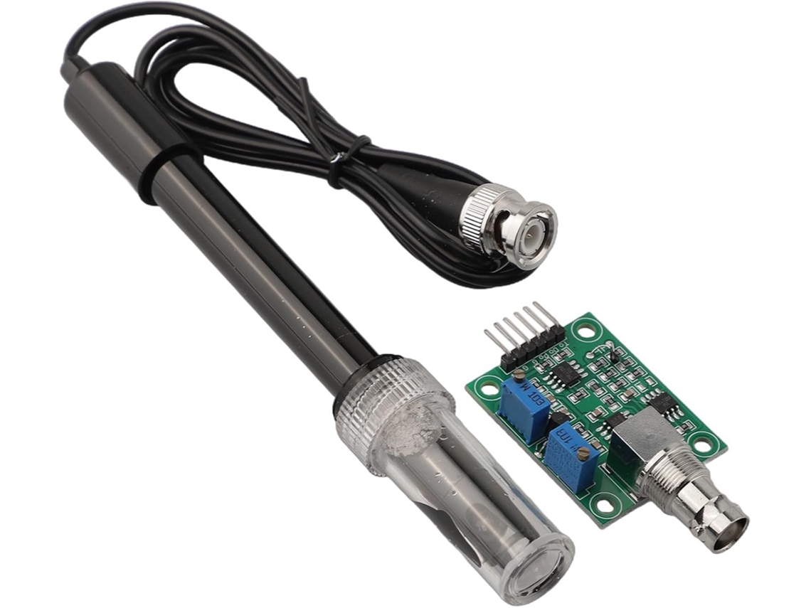 Kit 0-14 (kit De Sensor De Ph Con Electrodo De Sonda Y Módulo, Para