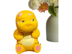 Estatua De Dragón, Dibujos Animados, Pequeña Figura Amarilla, Figura Miniatura Hecha A Mano, Lindo Personaje De