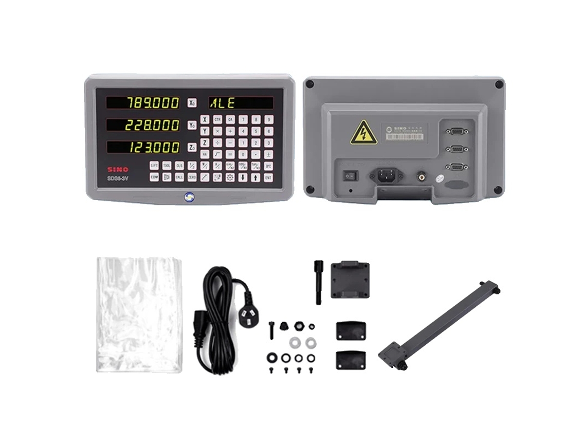 Pantalla LCD Sino Dro, compatible con 2 y 4 ejes, interfaz de usuario multilingüe, SDS6 3V OEM (3 ejes)