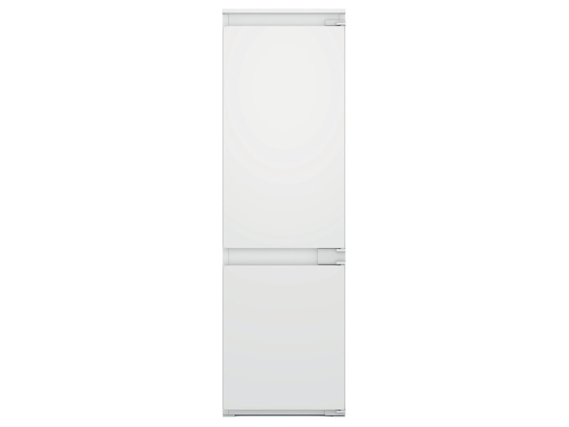 Refrigerador y congelador empotrable Whirlpool WHC18D051A1, 268 L, blanco.