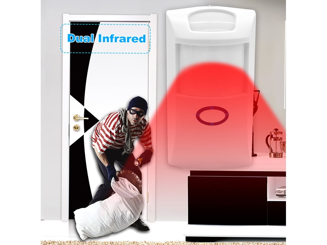 Detector De Movimiento Inalámbrico Infrarrojo Dual Sonoff Pir2 433mhz Sensor De Seguridad Para Hogar Inteligente