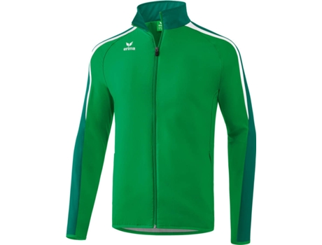 Chaqueta Presentación Niños ERIMA Liga 2.0 (Verde y Blanco - 12 Años )