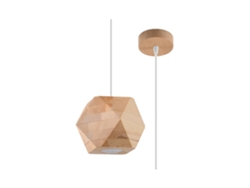 Sollux Sl.1011 Lámpara Colgante Woody Madera Natural