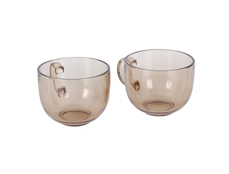 Taza XGF 1 unids taza de café vidrio taza de latte casual taza de leche con mango de vidrio transparente taza de café taza de té de té vodka vodka ...