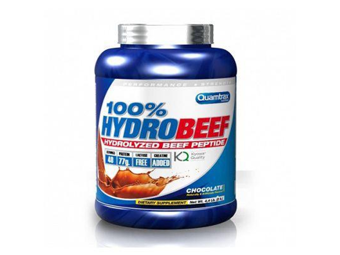 Complemento Alimentar QUAMTRAX NUTRITION Quamtrax Nutrition 100% Hydrobeef  Hidrolyzed 4 Kg Chocolate