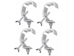 2026-pinza Para Luces De Escenario Resistente Antideslizante De Aluminio Fundido Kit De Ganchos Para Focos Y Luces Móviles 4pcs
