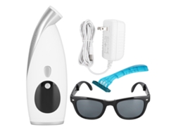 Máquina de depilación IPL ajustable de 5 velocidades 2026, herramienta indolora para rostro y cuerpo, color blanco.