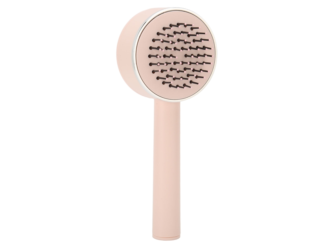 Pincel De Aire Con Almohadilla Para Desenredar Y Masajear Pelo Rizado Y Liso Herramienta De Estilo Rosa