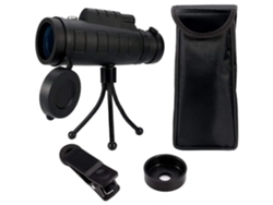 Telescopio monocular 40X60 Hd Bak4 Prisma Monoculares Clip antideslizante para teléfono y trípode para teléfono móvil para 512