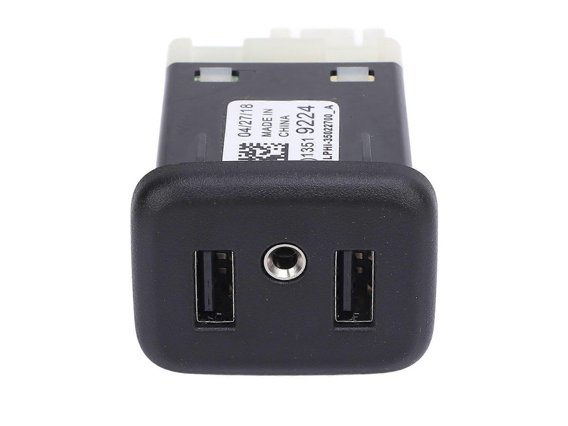 Adaptador de entrada auxiliar con puerto USB auxiliar 13519224 Plug and Play Multipropósito para el nuevo Regal Velite5 Chennnls