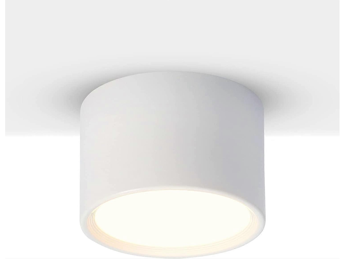 Rebe-foco De Techo Led Blanco Calido 3000k 12w 120mm Para Sala Cocina Dormitorio