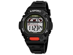 Reloj Deportivo Impermeable Con Luz Suave Niños Synoke Digital Negro