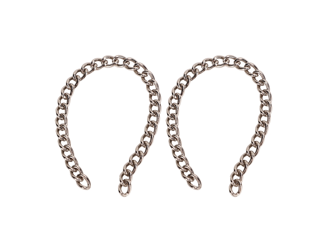 Cadena De Hierro De 10 Metros, Resistente Y Elegante, Para La Creación De Collares, Pulseras Y Brazaletes - Plateada