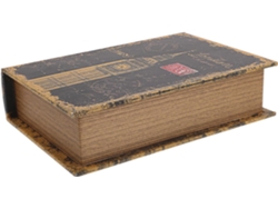 Almacenamiento Madera Estilo Retro Tamaño Grande 29 9 21 5 7 Forma Libro Oculta Joyas Objetos Pequeños