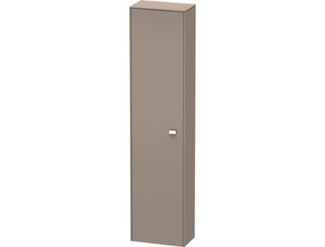Armario DURAVIT Brioso alto 177,0x42,0x24,0 cm 1 puerta abatible a la izquierda 1 balda de madera 3 baldas de cristal