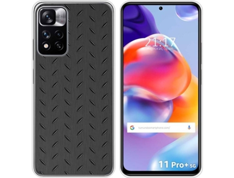 Carcasa para Xiaomi Redmi Note 11 Pro+ Plus 5G TUMUNDOSMARTPHONE Dibujos Metal Multicolor