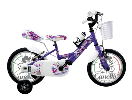 Bicicleta niño CANELLINI Venere 14 BABY BUNNY (viola)