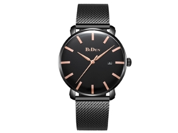 Brazalete Para Reloj Con Hebilla De Acero Inoxidable Galvanizado De 12-22 Mm (16 Mm Plateado)