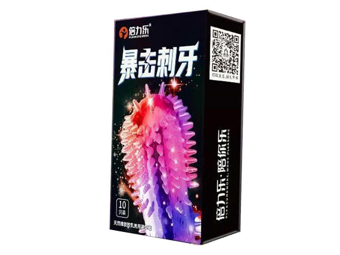 10 Condones De Látex Con Partículas Grandes, Estimulación Profunda, Extra Fuertes Para La Noche De Luna De Miel.