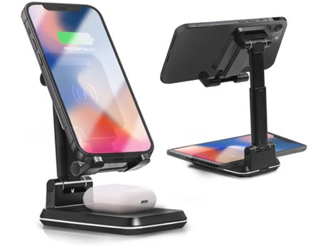 Cargador Sem Rápido Altura para iPhone 11 Pro/SE/XS/12/XR YIZHOOD Seda Negro