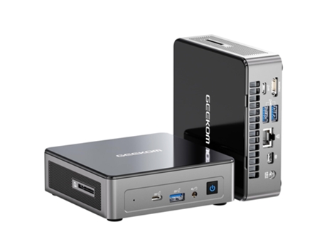 Mini PC GEEKOM Air12 Intel Alder Lake N100 4 Núcleos Hasta 3.4GHz 16GB RAM 512GB SSD HDMIMini DP 4K Pantalla Dual