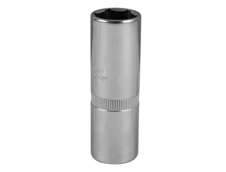 Llave de Vaso para Bujías de Incandescencia Cromada de 21